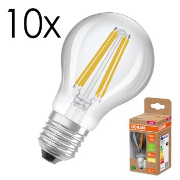 LED E27 10er Set 5 Watt 3000 Kelvin 1055 Lumen LED E27 10er Set 5 Watt 3000 Kelvin 1055 Lumen