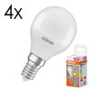LED E14 4er Set 4,9 Watt 2700 Kelvin 470 Lumen