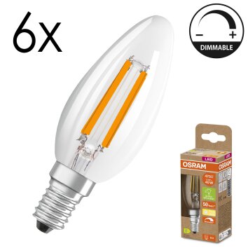 LED E14 6er Set 2,9 Watt 2700 Kelvin 470 Lumen LED E14 6er Set 2,9 Watt 2700 Kelvin 470 Lumen