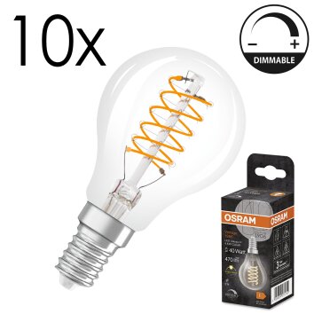 LED E14 10er Set 4,8 Watt 2700 Kelvin 470 Lumen LED E14 10er Set 4,8 Watt 2700 Kelvin 470 Lumen