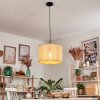 Sabadim Hängeleuchte 40 cm Braun, Naturfarben, 1-flammig