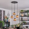Koyoto Hängeleuchte Glas 15 cm Kupferfarben, 4-flammig
