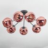 Ripoll Deckenleuchte Glas 15 cm Kupferfarben, 7-flammig