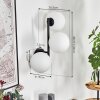 Gastor Wandleuchte Glas 15 cm Weiß, 3-flammig
