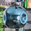 Ripoll Hängeleuchte Glas 15 cm Blau, Grün, Kupferfarben, 3-flammig