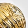 Ripoll Hängeleuchte Glas 15 cm Gold, 3-flammig