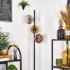 Ripoll Stehleuchte Glas 15 cm Gold, Klar, Kupferfarben, Rauchfarben, 3-flammig