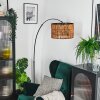 Cando Bogenleuchte 35 cm Chrom, Schwarz, 1-flammig