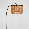 Cando Bogenleuchte 35 cm Chrom, Schwarz, 1-flammig