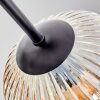 Ripoll Deckenleuchte Glas 15 cm Bernsteinfarben, Klar, 5-flammig