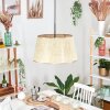 Sabadim Hängeleuchte 45 cm beige, Naturfarben, 1-flammig