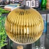 Koyoto Hängeleuchte Glas 20 cm Gold, Klar, 3-flammig