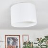 Bassagoda Deckenleuchte Glas 40 cm Weiß, 1-flammig