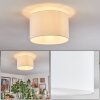 Bassagoda Deckenleuchte Glas 35 cm Weiß, 1-flammig