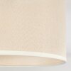 Bassagoda Deckenleuchte Glas 35 cm beige, Weiß, 1-flammig