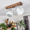 Herford  Deckenleuchte Holz dunkel, 2-flammig