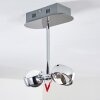 Florenz Deckenleuchte LED Chrom, 2-flammig
