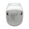 Lampenschirm aus Glas Apedo Ersatzglas 20 cm Klar, Rauchfarben