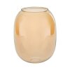 Lampenschirm aus Glas Apedo Ersatzglas 20 cm Bernsteinfarben