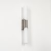Morges Wandleuchte Nickel-Matt, 2-flammig
