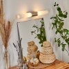 Morges Wandleuchte Nickel-Matt, 2-flammig