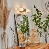 Morges Wandleuchte Nickel-Matt, 2-flammig