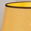 Chellas Hängeleuchte 45 cm Naturfarben, Schwarz, 1-flammig