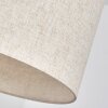 Bassagoda Hängeleuchte 35 cm beige, Weiß, 1-flammig
