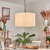 Flemming Hängeleuchte 50 cm Weiß, 1-flammig