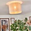Bassagoda Deckenleuchte 40 cm beige, Weiß, 1-flammig
