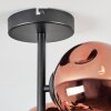 Ripoll Deckenleuchte Glas 15 cm Kupferfarben, 4-flammig