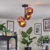 Ripoll Deckenleuchte Glas 15 cm Kupferfarben, 4-flammig