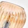 Koyoto Stehleuchte Glas 15 cm Bernsteinfarben, 3-flammig