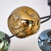 Ripoll Deckenleuchte Glas 15 cm Blau, Gold, Grün, 6-flammig