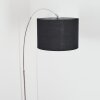 Bassagoda Stehleuchte 40 cm Chrom, Schwarz, 1-flammig