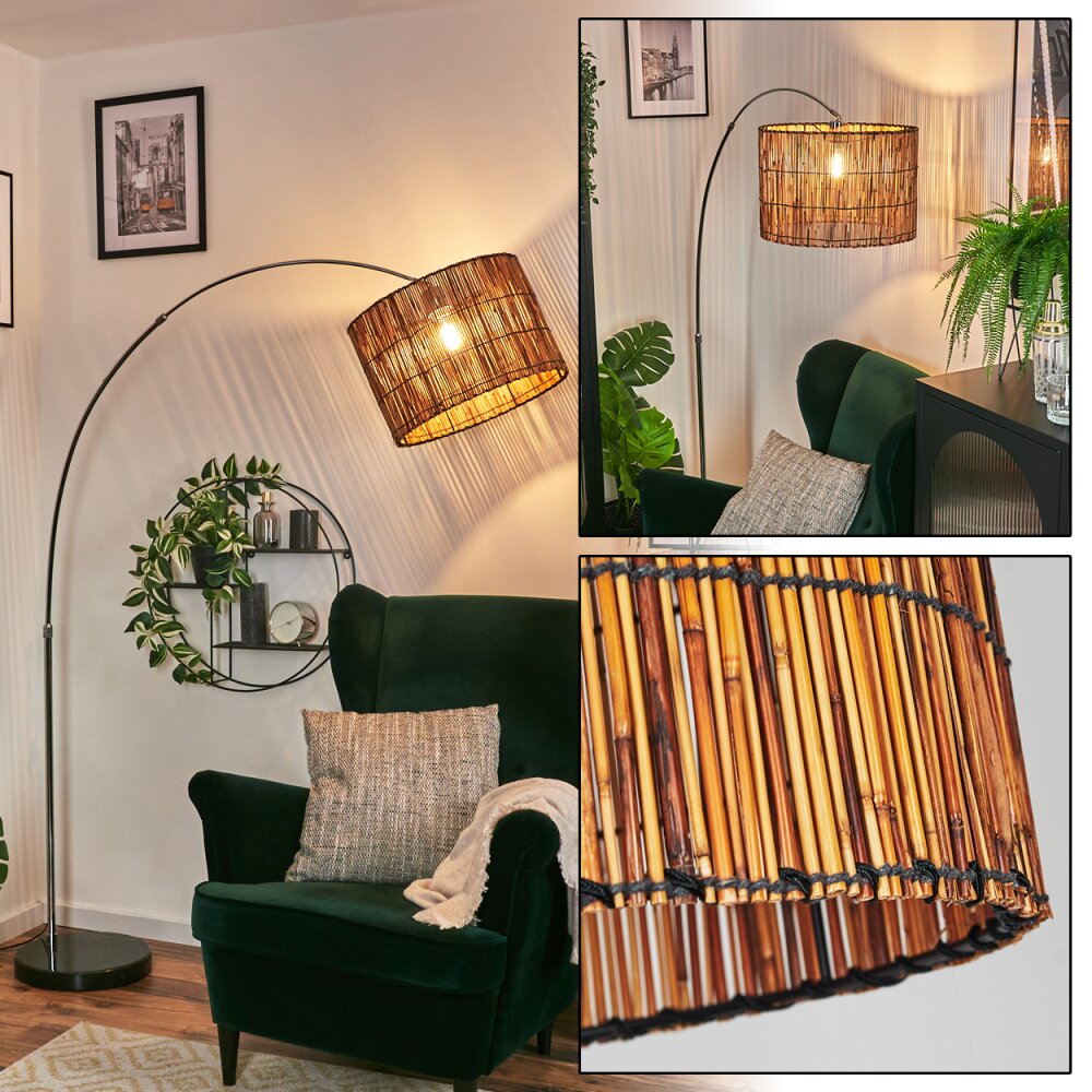 Cando Stehleuchte 40 cm Chrom, Schwarz, 1-flammig main product photo