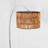 Cando Bogenlampe 35 cm Chrom, Schwarz, 1-flammig