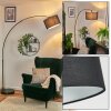 Bassagoda Stehleuchte 35 cm Schwarz, 1-flammig