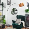Cando Bogenstehlampe 35 cm Schwarz, 1-flammig