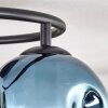 Ripoll Deckenleuchte Glas 15 cm Blau, Grün, Kupferfarben, 3-flammig