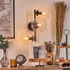 Gastor Wandleuchte Glas 15 cm Klar, 3-flammig