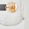 Koyoto Wandleuchte Glas 15 cm Gold, Schwarz, 3-flammig