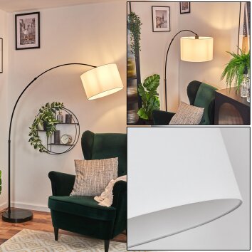 Soungou Stehleuchte 38 cm Schwarz, 1-flammig