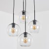 Koyoto Hängeleuchte Glas 20 cm Klar, 4-flammig