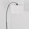 Soungou Stehleuchte 38 cm Chrom, Schwarz, 1-flammig