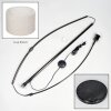 Bassagoda Stehleuchte 35 cm Chrom, Schwarz, 1-flammig
