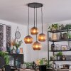 Koyoto Hängeleuchte Glas 20 cm Kupferfarben, 4-flammig
