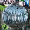 Koyoto Hängeleuchte Glas 20 cm Blau, Grün, Kupferfarben, 4-flammig