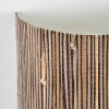 Viadores Wandleuchte Schwarz, Weiß, 1-flammig