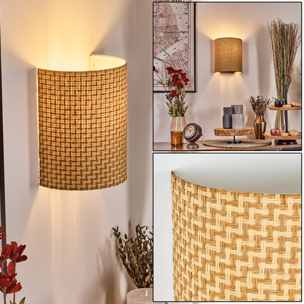 Labrujo Wandleuchte Schwarz, Weiß, 1-flammig main product photo